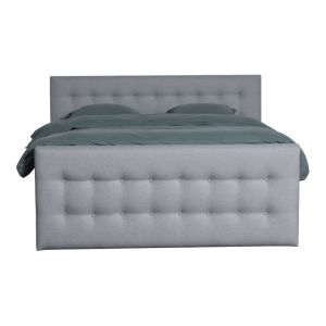 Boxspring Elegance electro 180x200 lichtgrijs