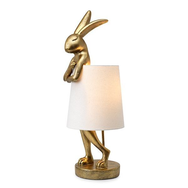 Feelings Rabbit Tafellamp Goud