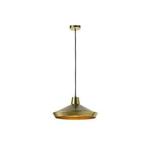Hanglamp Lotus 1-lichts 14390-1P satin brass