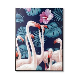 Feelings Wanddecoratie Flamingo
