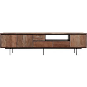 MP 204138 TV Stand Metropole Extra Large 3D/3L/OV Recycled Teakwood 60x235x40 cm