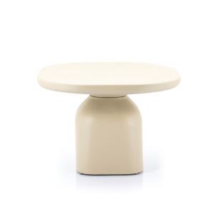 220039 Coffeetable Squand Large Beige H41x60x60 cm